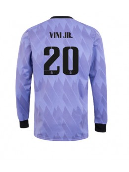 Real Madrid Vinicius Junior #20 Auswärtstrikot 2022-23 Langarm